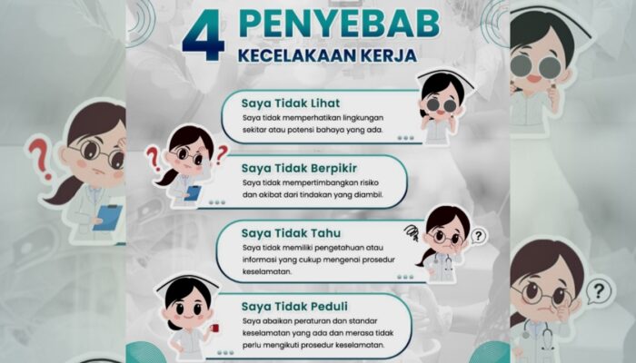 Antisipasi Sebelum Bekerja: RSUD Pandega Pangandaran Bagikan 4 Penyebab Kecelakaan Kerja