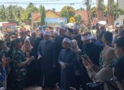 Antusias Warga Menghadiri Peresmian Masjid Jami Ar Rohman Oleh Panglima TNI Jenderal Agus Subiyanto