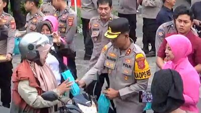 Polres Pangandaran Gelar Bakti Sosial Polri Presisi Sambut Ramadhan 1446 H