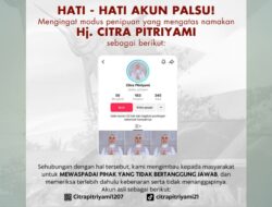 Waspada! Akun TikTok Palsu Mengatasnamakan Bupati Pangandaran