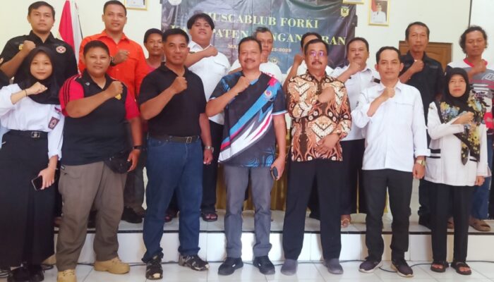 FORKI Pangandaran Gelar Muscablub, Endi Wendi Lala Terpilih sebagai Ketua Umum Baru