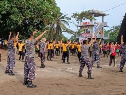 Forkopimda Pangandaran Gelar Senam Bersama dan Aksi Bersih Pantai sebagai Wujud Sinergitas dan Kepedulian Lingkungan