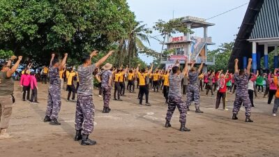 Forkopimda Pangandaran Gelar Senam Bersama dan Aksi Bersih Pantai sebagai Wujud Sinergitas dan Kepedulian Lingkungan