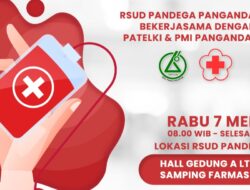 RSUD Pandega Pangandaran Gelar Donor Darah Bersama PATELKI dan PMI