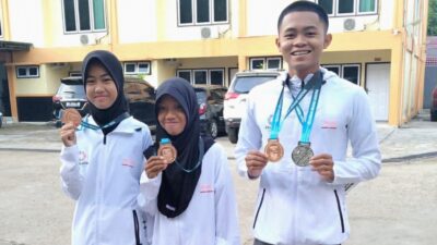 Tiga Atlet Pesona Pangandaran Sumbang Medali di Kejuaraan Renang Walikota Cup Tingkat Nasional 2025