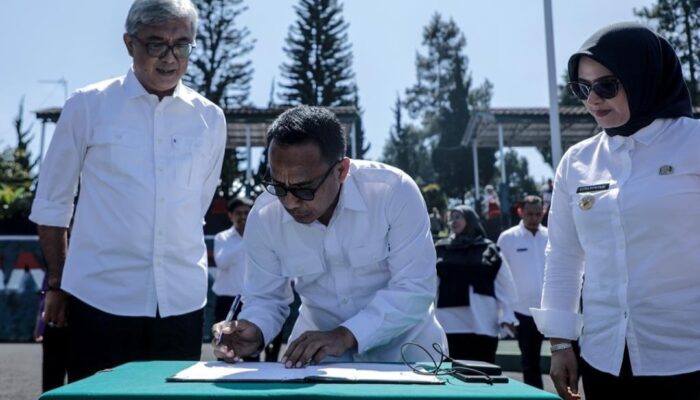 39 Siswa Pangandaran Lulus Pendidikan Gerbang Panca Waluya Angkatan IV, Bupati Hadir Langsung dalam Pelepasan