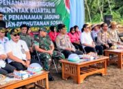 DPRD Pangandaran Hadiri Penanaman Jagung Serentak Kuartal III