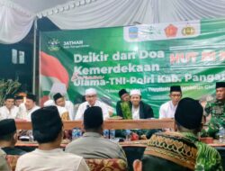 JATMAN Pangandaran Gelar Dzikir dan Doa Kemerdekaan Bersama TNI-Polri di Cikembulan