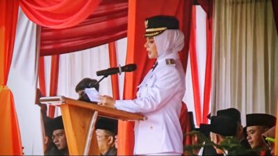 Upacara HUT ke-80 RI di Pangandaran, Bupati Citra Pitriyami Paparkan Program “Melesat, Melanjutkan Lebih Pesat”