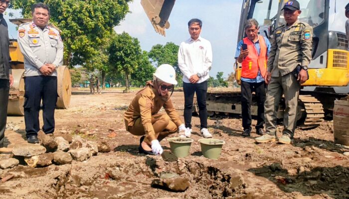 Pemerintah Kabupaten Pangandaran Resmi Mulai Bangun Lahan Parkir Wisata di Eks Pasar Wisata