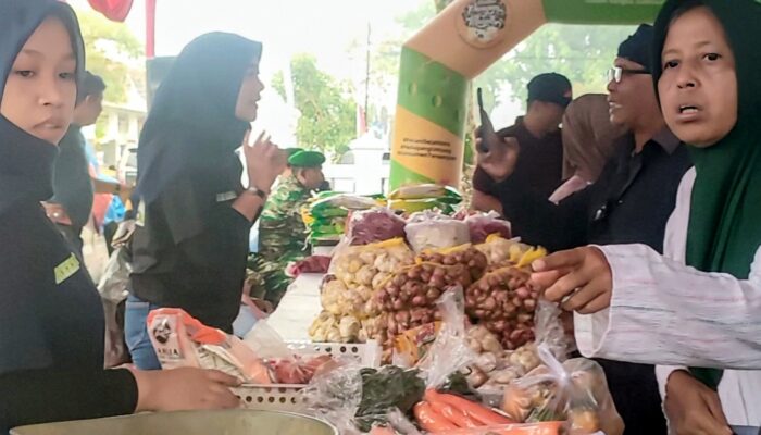 Bupati Pangandaran Buka Gerakan Pangan Murah Serentak dalam Rangka HUT ke-80 RI