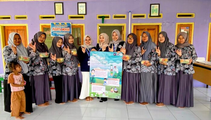 Mahasiswa KKN FIK S1 Keperawatan Sukses Gelar Program Pencegahan Stunting di Desa Sukaraharja