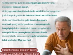 RSUD Pandega Pangandaran Ingatkan Gula Juga Bisa Bikin Hipertensi