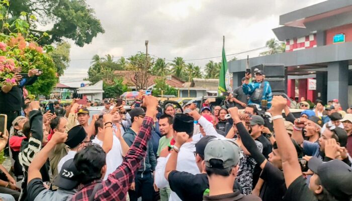 Aksi Demonstrasi di Pangandaran Berjalan Kondusif, Bupati Apresiasi Mahasiswa