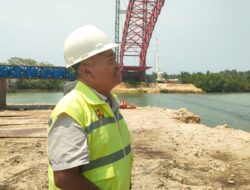 Jembatan Sodong Kopo Nusawiru Cijulang Dirancang dengan Konstruksi Penahan Gempa Bumi