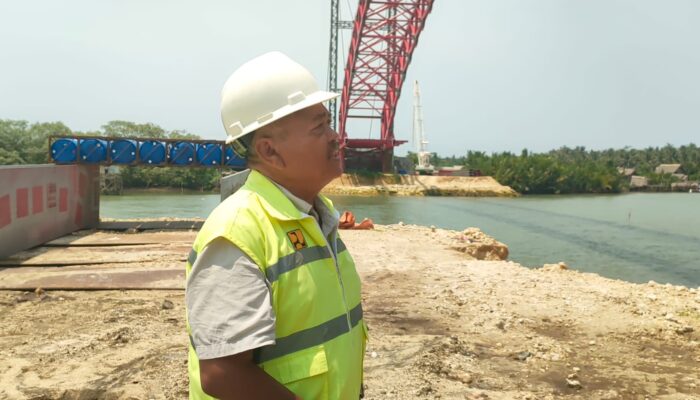 Jembatan Sodong Kopo Nusawiru Cijulang Dirancang dengan Konstruksi Penahan Gempa Bumi