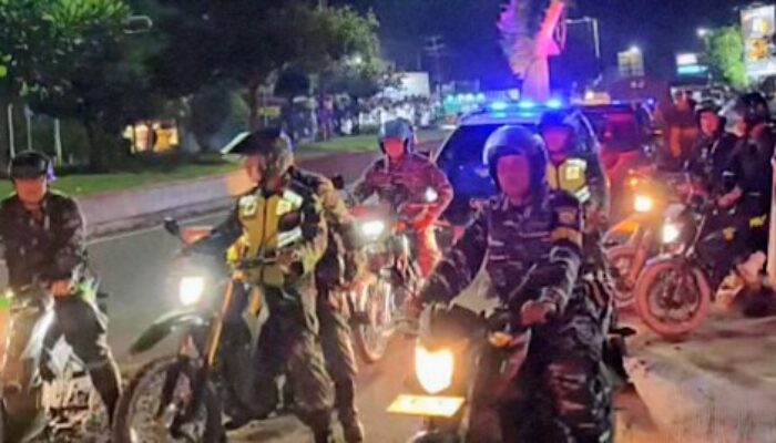 Patroli Skala Besar Digelar di Pangandaran Antisipasi Kerusuhan