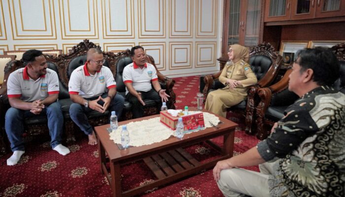 PSOI Pangandaran Silaturahmi ke Bupati, Matangkan Persiapan Menuju Porprov Jawa Barat