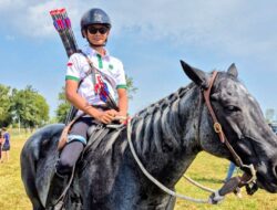 Atlet Panahan Berkuda Jabar Raih Emas di IHAA World Championship 2025