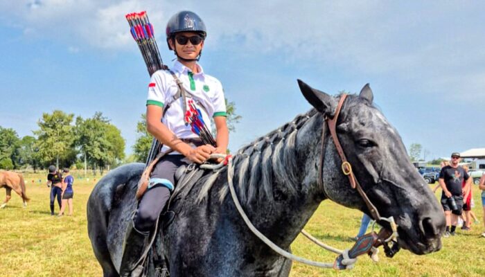 Atlet Panahan Berkuda Jabar Raih Emas di IHAA World Championship 2025