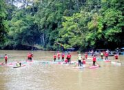 Candrill Kraitor dan Dessi Wemince Juarai Nomor Stand Up Paddle 8000 Meter di Piala Panglima TNI 2025