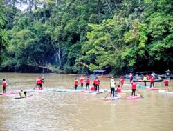 Candrill Kraitor dan Dessi Wemince Juarai Nomor Stand Up Paddle 8000 Meter di Piala Panglima TNI 2025