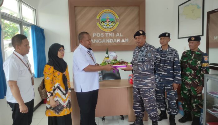 POLTEK KP Pangandaran Beri Ucapan Selamat HUT TNI ke-80 Kepada Posal Pangandaran