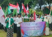 Lautan Santri Penuhi Lapang Merdeka Pangandaran, Semangat Hijau NU Warnai Peringatan Hari Santri Nasional 2025