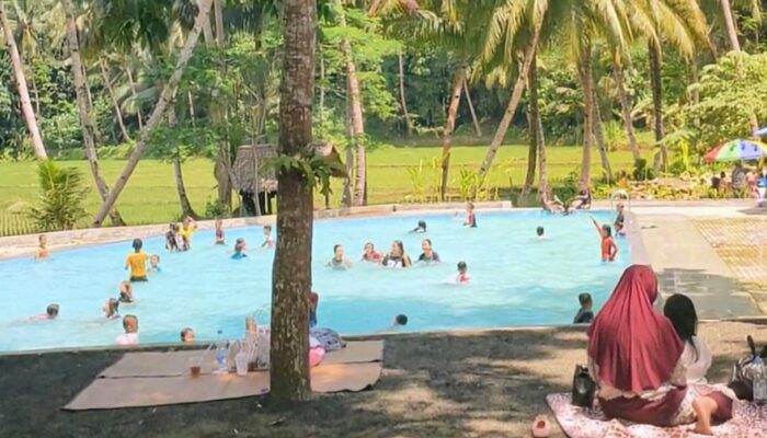 Wajah Baru Situ Cisamping Batukaras,Ada Kolam Renang