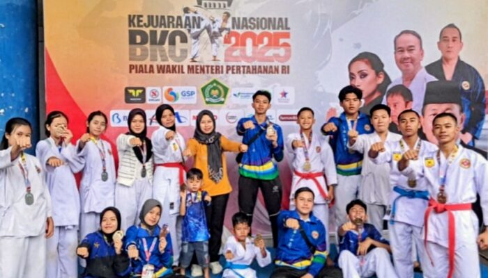 Delegasi Karate PKPP Pangandaran Torehkan Prestasi pada Kejurnas BKC Piala Wamenhan RI 2025