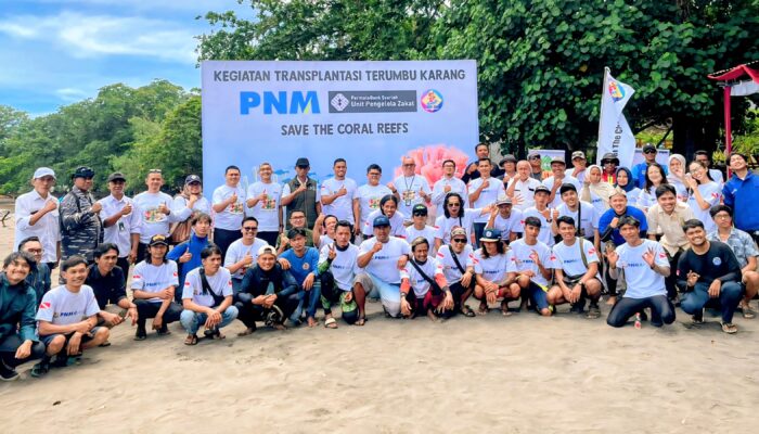 PNM dan UPZ Permata Bank Syariah Kolaborasi Menjaga Nafas Laut Pangandaran : Sinergi Lintas Sektor dalam Konservasi Terumbu Karang di Batukaras 