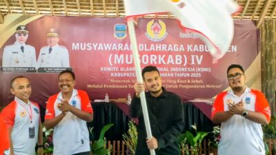 Resmi, Arief Hikmawan Pimpin KONI Pangandaran Periode 2025–2029