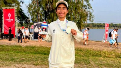 Melani, Siswi SMA Negeri 1 Parigi, Raih Medali Perak Wake Surf di Sea Games 33 Thailand 2025