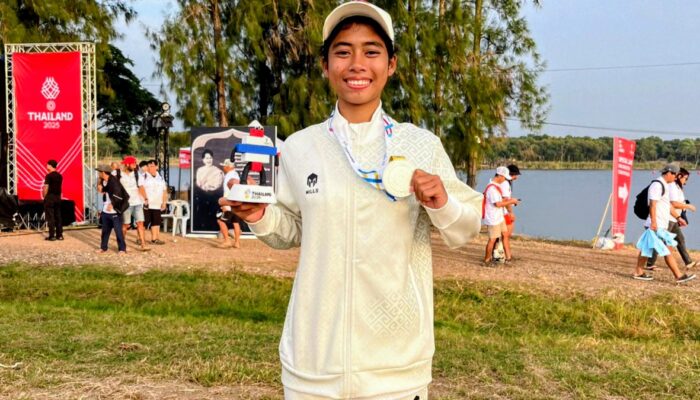 Melani, Siswi SMA Negeri 1 Parigi, Raih Medali Perak Wake Surf di Sea Games 33 Thailand 2025