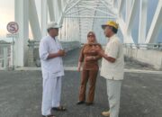 Bupati Pangandaran Tinjau Progres Pekerjaan Jalan dan Jembatan Batukaras–Nusawiru