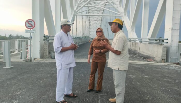 Bupati Pangandaran Tinjau Progres Pekerjaan Jalan dan Jembatan Batukaras–Nusawiru