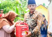 Ketua DPRD Pangandaran Salurkan Bantuan Sembako untuk Warga Terdampak Banjir, Tekankan Mitigasi di Sekitar Tanggul Citanduy