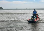 Tim Gabungan Lanjutkan Pencarian Wisatawan Terseret Arus di Pantai Barat Pangandaran