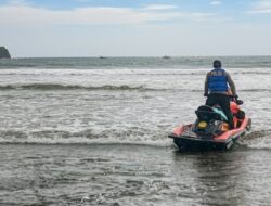 Tim Gabungan Lanjutkan Pencarian Wisatawan Terseret Arus di Pantai Barat Pangandaran