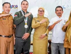 Bupati Pangandaran Undang Regi Mulya Ramdhani ke Pendopo, Apresiasi Peraih Perak SEA Games 2025
