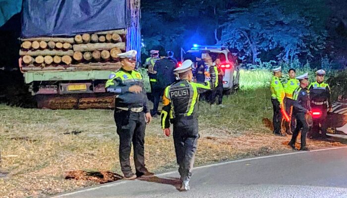 Satlantas Polres Pangandaran Tindak Tegas Kendaraan ODOL di Cimerak