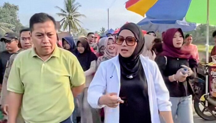 Antusiasme Warga Padaherang Warnai CFD Terpanjang di Pangandaran