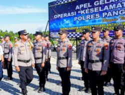 Polres Pangandaran Gelar Apel Operasi Keselamatan Lodaya 2026, Prioritaskan Keselamatan Lalu Lintas