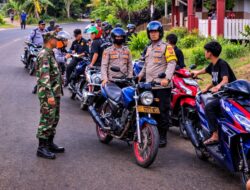 Patroli Rawan Sore Ramadhan, Polsek Langkaplancar Tertibkan Knalpot Brong dan Amankan Kendaraan Viral