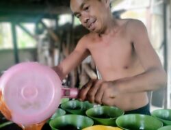 Gigih Sejak Muda, Penderes Asal Karangtirta Panen 70 Kg Gula Kelapa Tiap Dua Hari