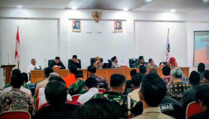Bupati Pangandaran Pimpin Rakor Persiapan Idulfitri 1447 H, Fokus Antisipasi Lonjakan Pemudik dan Wisatawan