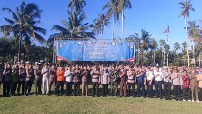 Polres Pangandaran Gelar Apel Operasi Ketupat Lodaya 2026, Pastikan Keamanan Idul Fitri 1447 H
