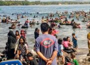 Wisatawan Membludak Di Pangandaran,Tembus 341 Ribu Dalam 5 Hari Libur Lebaran 2026