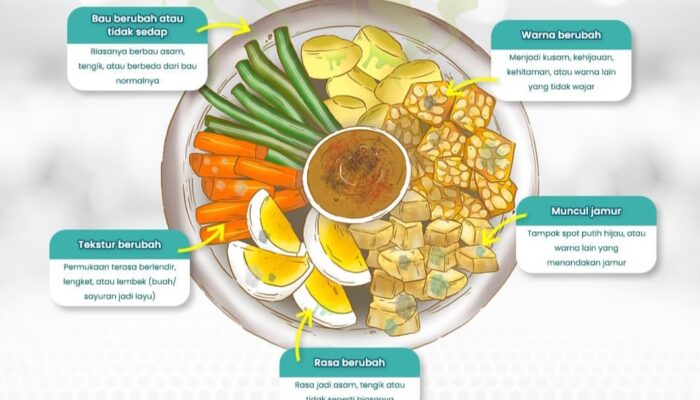 Kenali Tanda Makanan Tidak Layak Konsumsi, Perubahan Bau hingga Muncul Jamur Harus Diwaspadai