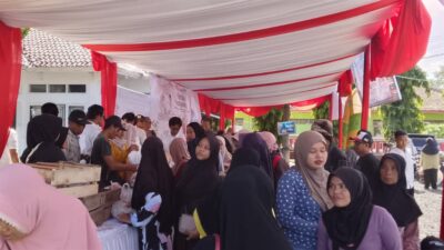 Polres Pangandaran Gelar Gerakan Pangan Murah, Bantu Stabilkan Harga Bahan Pokok Selama Ramadhan